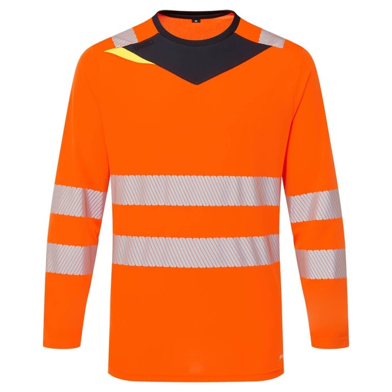  DX4 Hi-Vis hosszú ujjú póló L/S Portwest