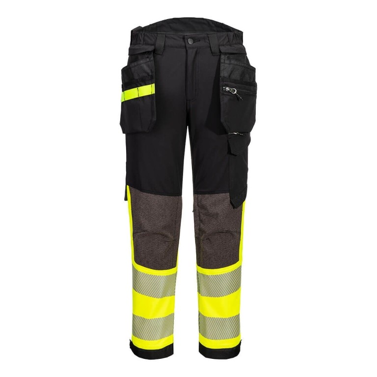  EV4 Hi-Vis Stretch Class 1 Holster lengőzsebes nadrág Portwest