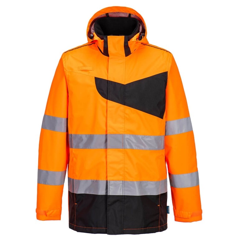 PW2 Hi-Vis esőkabát Portwest