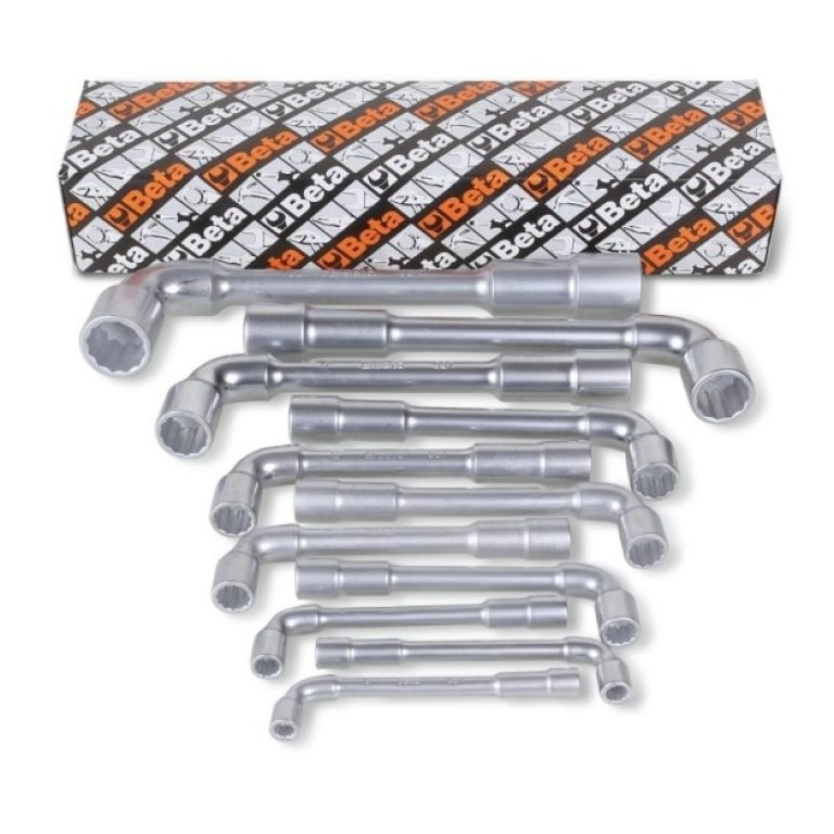 937/S11 11 részes hatlapú-tizenkétszögű pipakulcs szerszám készlet